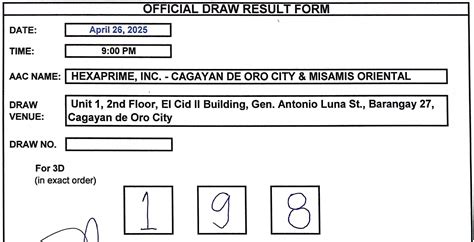 stl result cagayan de oro city|STL Swer3 Result History and Summary 2024 .